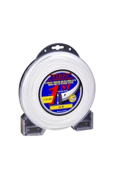 First Motorlu Tırpan Misinası 3.30Mm 6 Köşe Beyaz Misina First Motorlu Tırpan Misinası 3.30Mm 6 Köşe Beyaz Misina