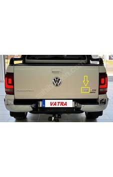Amarok 3.0 Tdı Panamericana Uyumlu V6 Krom Bagaj Yazısı 3m 3d Abs