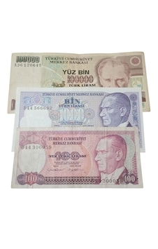 6. 7. Emisyon Kağıt Koleksiyon Para. Antikalar Hobi Hediye Darpane Türk Lirası Kol203 6. 7. Emisyon Kağıt Koleksiyon Para. Antikalar Hobi Hediye Darpane Türk Lirası Kol203