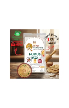 Glutensiz Humus Mix Toz 250 G Glutensiz Humus Mix Toz 250 G