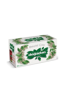 Doğadan Beyaz Süzen Bardak Poşet Çay 18'li Doğadan Beyaz Süzen Bardak Poşet Çay 18'li