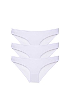 Kapamarka 3 Adet Süper Eko Set Likralı Kadın Slip Külot Beyaz Beyaz Kapamarka 3 Adet Süper Eko Set Likralı Kadın Slip Külot Beyaz Beyaz