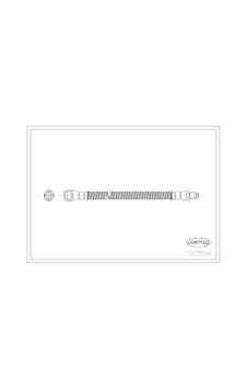 Corteco Fren Hortumu Arka Mercedes S-seri W221 W222 C216 C217 A217 Corteco 19035290 A2214200248 Corteco Fren Hortumu Arka Mercedes S-seri W221 W222 C216 C217 A217 Corteco 19035290 A2214200248