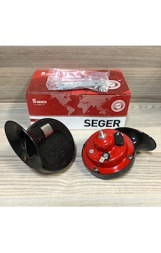 Seger 12V Dadat Korna Tek Fişli Takım Salyangoz Seger 12V Dadat Korna Tek Fişli Takım Salyangoz