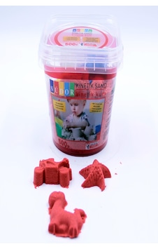 Südor Kinetik Kum Kovalı 500 Gr Kırmızı Ks02 3