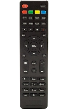 Süpermax Xplus Mini Hd Uydu Alıcısı Kumandası Süpermax Xplus Mini Hd Uydu Alıcısı Kumandası