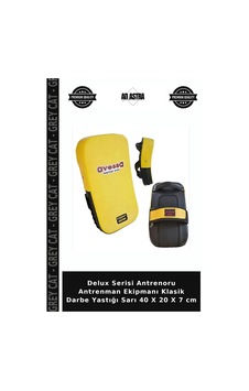 Delux Serisi Antrenoru Antrenman Ekipmanı Klasik Darbe Yastığı Sarı 40 X 20 X 7 Cm Delux Serisi Antrenoru Antrenman Ekipmanı Klasik Darbe Yastığı Sarı 40 X 20 X 7 Cm