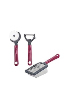 Tantitoni 3 Parça Vişne Doğrayıcı Set Çok Renkli Tantitoni 3 Parça Vişne Doğrayıcı Set Çok Renkli