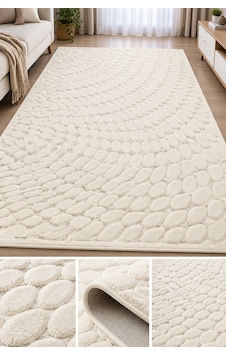 Festival Evva 6704 Kabartma Desen Saçaksız Halı 160X230 Krem 4M2 Festival Evva 6704 Kabartma Desen Saçaksız Halı 160X230 Krem 4M2