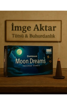Darshan Moon Dreams Ay Rüyası Konik Tütsü 10 Adet - Gece Sakinliği Çok Renkli Darshan Moon Dreams Ay Rüyası Konik Tütsü 10 Adet - Gece Sakinliği Çok Renkli