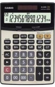 Casio Dj-240D Plus İşlem Kontrollü 14 Hane Masaüstü Hesap Makine Casio Dj-240D Plus İşlem Kontrollü 14 Hane Masaüstü Hesap Makine