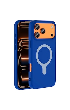 İphone 18 Pro Max Kılıf M-safe Şarj Özellikli Zore Aris Silikon Kapak - Saks Mavi İphone 18 Pro Max Kılıf M-safe Şarj Özellikli Zore Aris Silikon Kapak - Saks Mavi