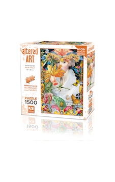 Ks Puzzle 1500 Parça Altered Art Secret Garden Ks Puzzle 1500 Parça Altered Art Secret Garden