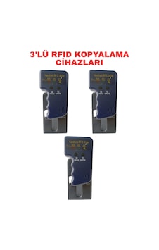 Sr-630 Rfıd Kart Kopyalama Cihazı 125 Khz Proximity Kart Ve Anahtarlık Kopyalayıcı 3 Adet