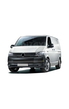 S-Dizayn  Volkswagen T6 Transporter Krom Ön Tampon Çıtası 6 Prç. Trendline