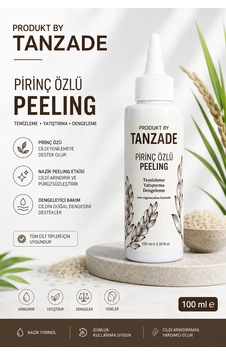 Produkt By Tanzade Pirinç Özlü Yüz Peelingi 100 Ml Nazik Arındırıcı Cilt Bakım Peelingi