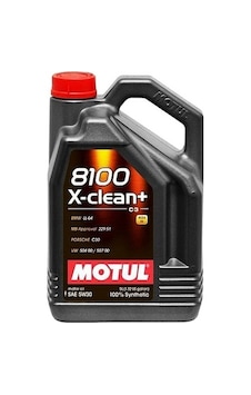 Motul 8100 X-Clean+ C3 5W-30 Tam Sentetik Motor Yağı 5 L Motul 8100 X-Clean+ C3 5W-30 Tam Sentetik Motor Yağı 5 L