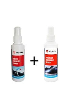 Würth Yağmur Su Kaydırıcı Itici + Buğu Önleyici Sprey Set Würth Yağmur Su Kaydırıcı Itici + Buğu Önleyici Sprey Set