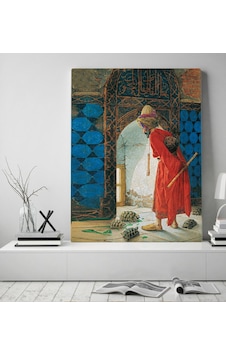 Bk Home Kaplumbağa Terbiyecisi Tasarımlı Kanvas Tablo 50x70cm-1