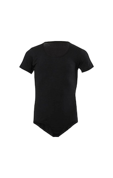 Siyah Renk Yarım Kollu Çocuk Body Siyah Siyah Renk Yarım Kollu Çocuk Body Siyah