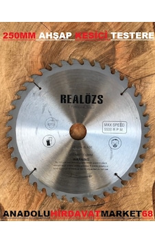 Özs 250 Mm Elmas Testere Sunta Mdf Ahşap Odun Kesme Testeresi 40t Özs 250 Mm Elmas Testere Sunta Mdf Ahşap Odun Kesme Testeresi 40t