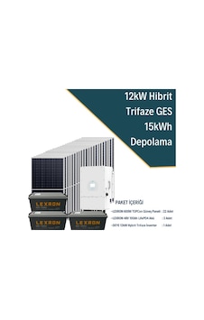 12kw Trifaze Hibrit Sistem 3 12kw Trifaze Hibrit Sistem 3