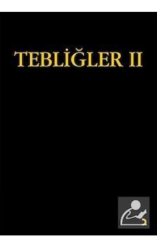 Tebliğler Iı / Emrah Eryılmaz Tebliğler Iı / Emrah Eryılmaz