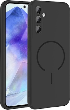 Galaxy Uyumlu A55 Kılıf M-safe Şarj Özellikli Zore Meta Kapak Çok Renkli Galaxy Uyumlu A55 Kılıf M-safe Şarj Özellikli Zore Meta Kapak Çok Renkli
