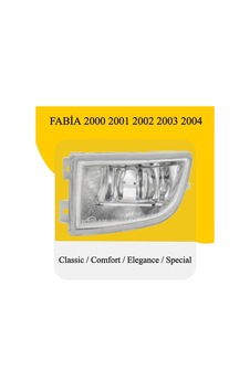 Fabia Sol Sis Farı Lambası 2000 2001 2002 2003 2004 Modeller İçin Fabia Sol Sis Farı Lambası 2000 2001 2002 2003 2004 Modeller İçin