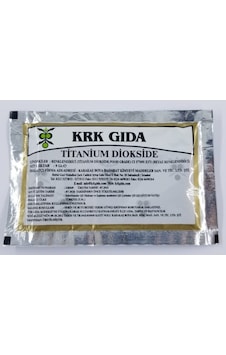 Krk Gıda Toz Gıda Boyası Beyaz 9 G Krk Gıda Toz Gıda Boyası Beyaz 9 G