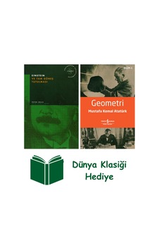 Einstein Ve Tam Güneş Tutulması + Geometri + Dünya Klasiği Hediye Einstein Ve Tam Güneş Tutulması + Geometri + Dünya Klasiği Hediye