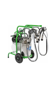Sezer Ssm 2/1 Çift Sağım Kuru Pompa Paslanmaz Çelik Tek Güğüm 40 L Süt Sağım Makinesi Sezer Ssm 2/1 Çift Sağım Kuru Pompa Paslanmaz Çelik Tek Güğüm 40 L Süt Sağım Makinesi