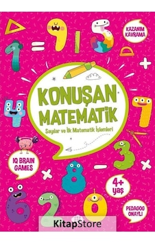 Konuşan Matematik - Sayılar ve İlk Matematik İşlemleri 4+ Yaş- Dokuz Yayınları Konuşan Matematik - Sayılar ve İlk Matematik İşlemleri 4+ Yaş- Dokuz Yayınları