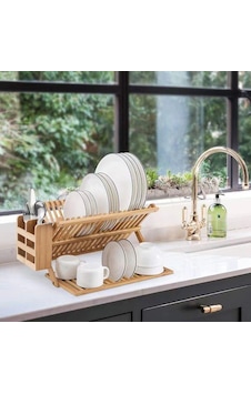 Kotıa Home Bambu Bulaşıklı Kaşıklıklı V2 Ahşap