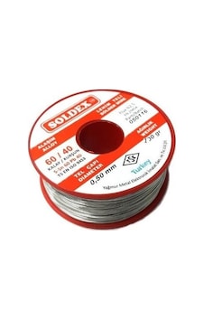 Soldex Lehim Teli 100Gr 0.75Mm 60/40 Soldex Lehim Teli 100Gr 0.75Mm 60/40