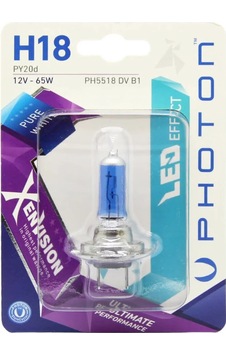 Universal H18 12v 65w Xen Vision Tekli Blister