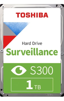 Toshiba S300 Surveillance HDWV110UZSVA 3.5" 1 TB SATA 3 HDD Toshiba S300 Surveillance HDWV110UZSVA 3.5" 1 TB SATA 3 HDD