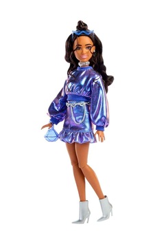 Barbie Deluxe Style Stil İkonu Bebek Metalik Mavi Üst Ve Etekli Jfp42 Barbie Deluxe Style Stil İkonu Bebek Metalik Mavi Üst Ve Etekli Jfp42