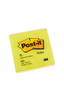 3M Post-İt Sarı 654 Not Kağıdı 3M Post-İt Sarı 654 Not Kağıdı