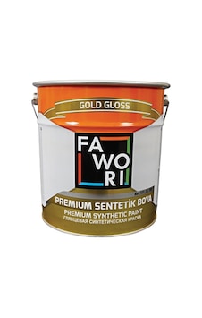 Fawori Sentetik Yağlı Boya Parlak Siyah 3kg Fawori Sentetik Yağlı Boya Parlak Siyah 3kg