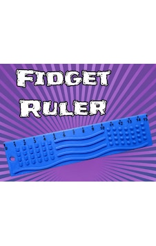 3d Baskı Dokunsal Fidget Cetveli - Kabartmalı Stres Ve Odaklanma Oyuncağı - Mavi 3d Baskı Dokunsal Fidget Cetveli - Kabartmalı Stres Ve Odaklanma Oyuncağı - Mavi