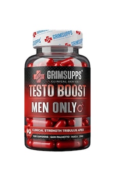 Grımsupps Testo Boost Men Only Trıbulus , Argınıne , Maca , Gınseng 90 Caps Grımsupps Testo Boost Men Only Trıbulus , Argınıne , Maca , Gınseng 90 Caps