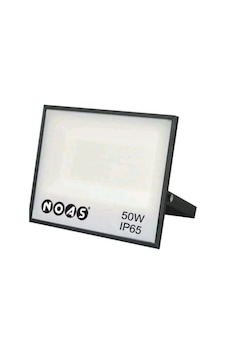 Noas 50 Watt Led Projektör (4500 Lümen) Slim Kasa Beyaz Renk
