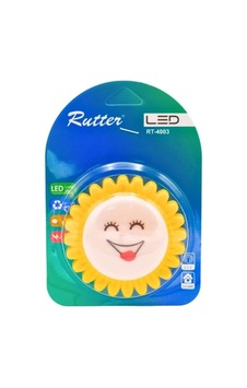 Rutter Gece Lambası Ledli Anahtarlı Sp804 Papatya Karışık Renkli Rutter Gece Lambası Ledli Anahtarlı Sp804 Papatya Karışık Renkli
