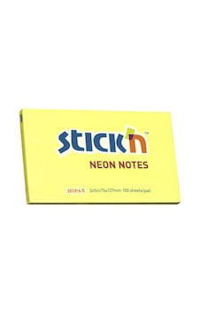Gıpta Stick'n 76x127mm Yapışkanlı Not Kağıdı Neon Sarı 21135 Gıpta Stick'n 76x127mm Yapışkanlı Not Kağıdı Neon Sarı 21135