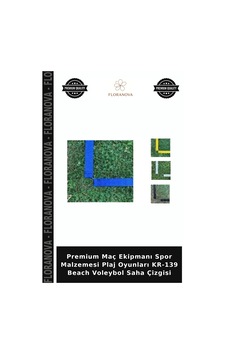 Premium Maç Ekipmanı Spor Malzemesi Plaj Oyunları Kr-139 Beach Voleybol Saha Çizgisi