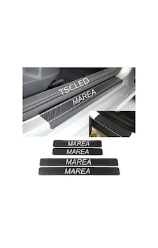 Fiat Marea Karbon Kapı Eşiği Koruma Sticker Yapıştırma (4 Adet) Fiat Marea Karbon Kapı Eşiği Koruma Sticker Yapıştırma (4 Adet)