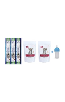 Yavru Kedi Süt Tozu 2 Adet + Biberon 60 ML + Bosphorus Stick Ödül Yavru Kedi Süt Tozu 2 Adet + Biberon 60 ML + Bosphorus Stick Ödül