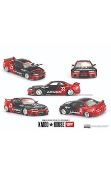 Mini Gt Kaido House Nissan Skyline Gt-r R33 Kaido Works Advan 191 1/64 Mini Gt Kaido House Nissan Skyline Gt-r R33 Kaido Works Advan 191 1/64