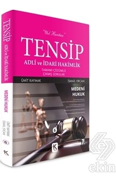 Medeni Hukuk Tensip Adli ve İdari Hakimlik Tamam/Ümit Medeni Hukuk Tensip Adli ve İdari Hakimlik Tamam/Ümit